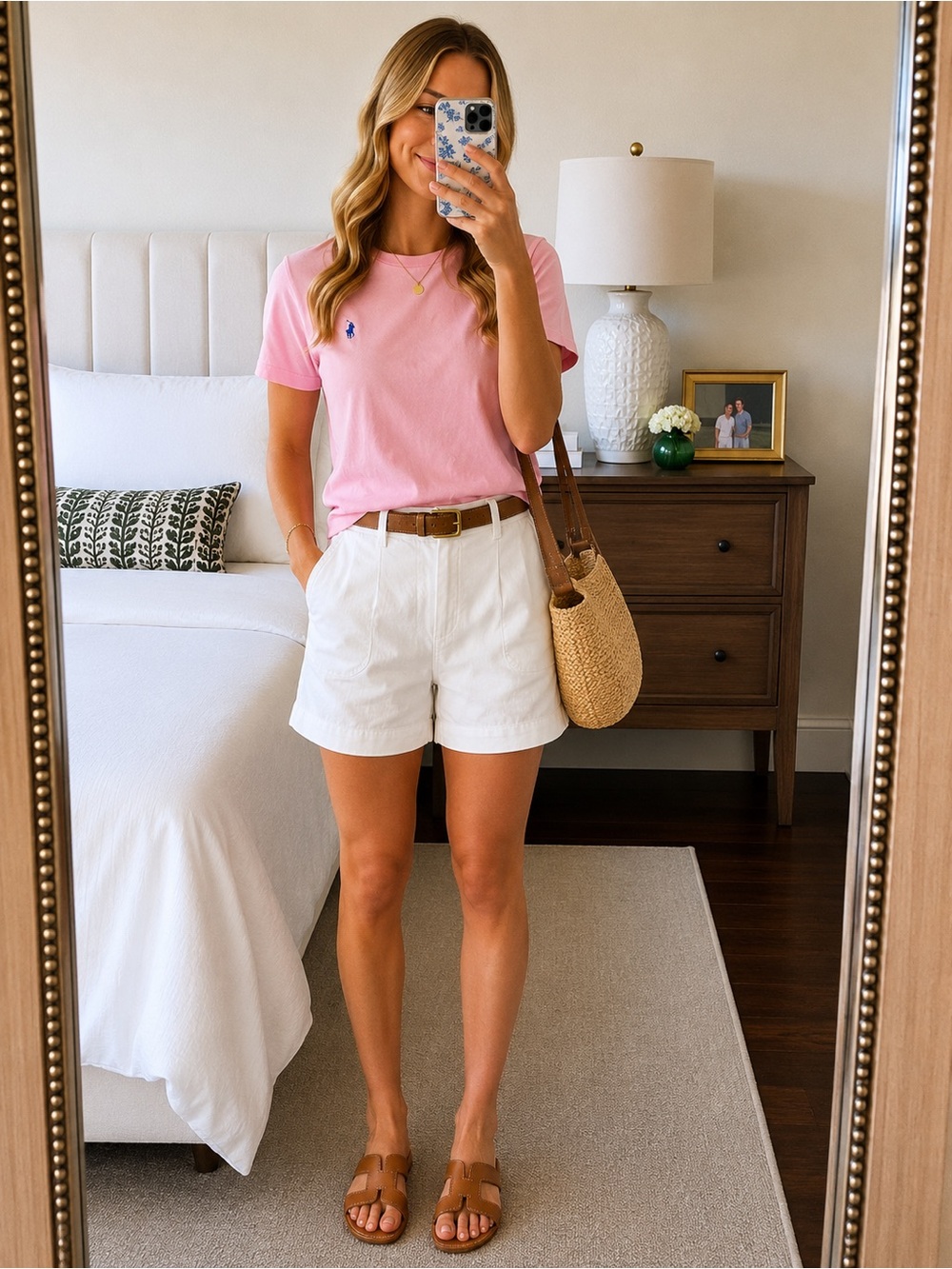 Polo by Ralph Lauren Pink Classic Crew Tee